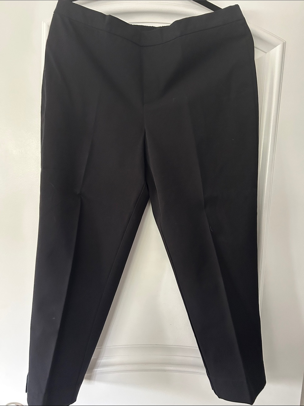 Isaac Mizrahi Black Tailored Dress Pants